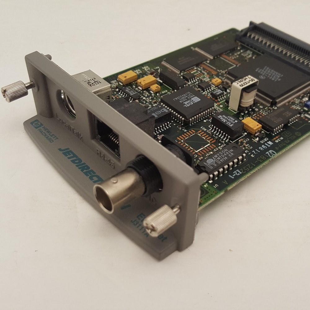 HP JetDirect 600N Print Server | J3111A | J3111-60002 DOM 03/1998 USED